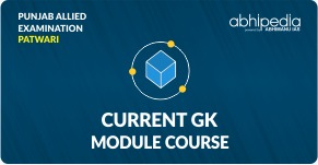 "Current GK (Pb Patwari )"