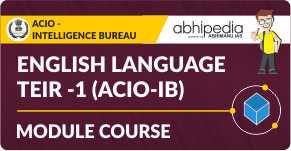 "English Language Teir -1 (ACIO-IB)"