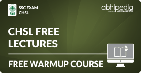 "SSC CHSL Free lectures"