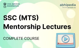 "SSC (MTS) Mentorship Lectures"