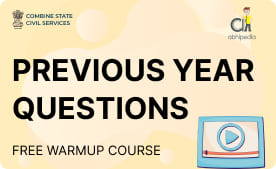 "Free Warmup Course -previous year questions"
