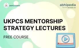 "UKPCS  Mentorship - Strategy Lectures"
