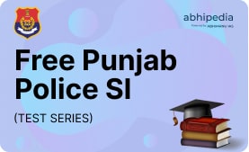 "Free Punjab police SI Test Series"