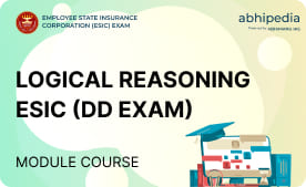 "Logical Reasoning ESIC  ( DD Exam)"
