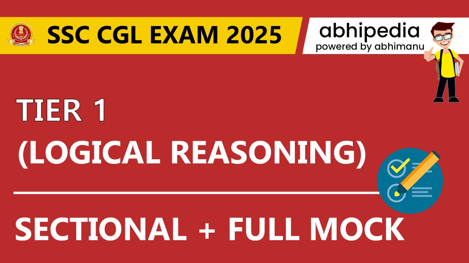 "SSC CGL Tier 1 (Logical Reasoning)"