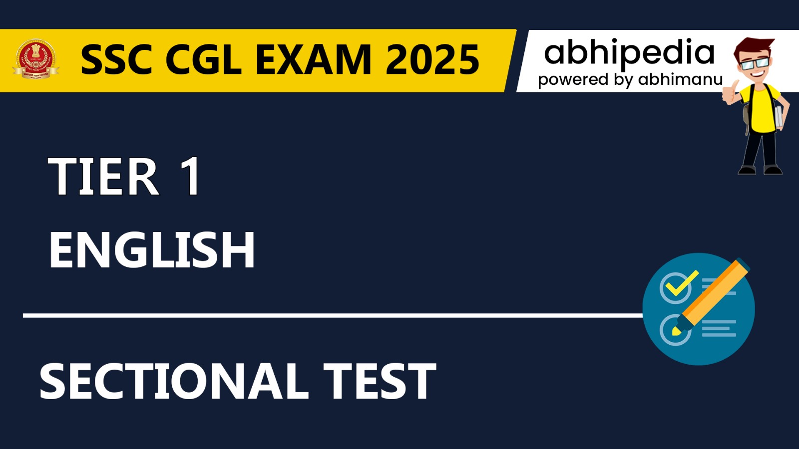 "SSC CGL Tier 2 (English)"