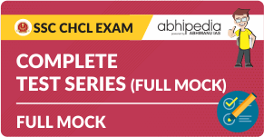 "SSC CHSL Complete Test Series (Full Mock)"