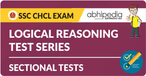 "SSC CHSL Logical Reasoning Test Series"