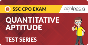 "SSC CPO Test Series (Quantitative Aptitude)"