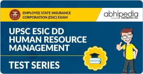 "UPSC ESIC DD Human Resource Management Test Series"