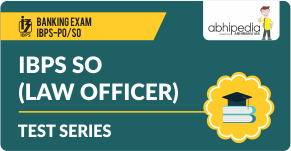 "IBPS SO(Law Officer) Test Series"