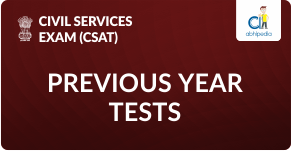 "Prev. Year Tests-CSAT"