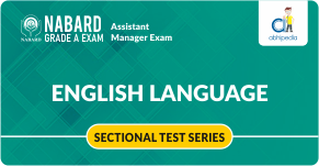 "English Language Sectional Test Series for NABARD GRADE A(Phase I) Exam"