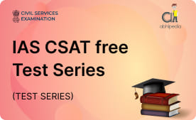 "IAS CSAT free Test Series"