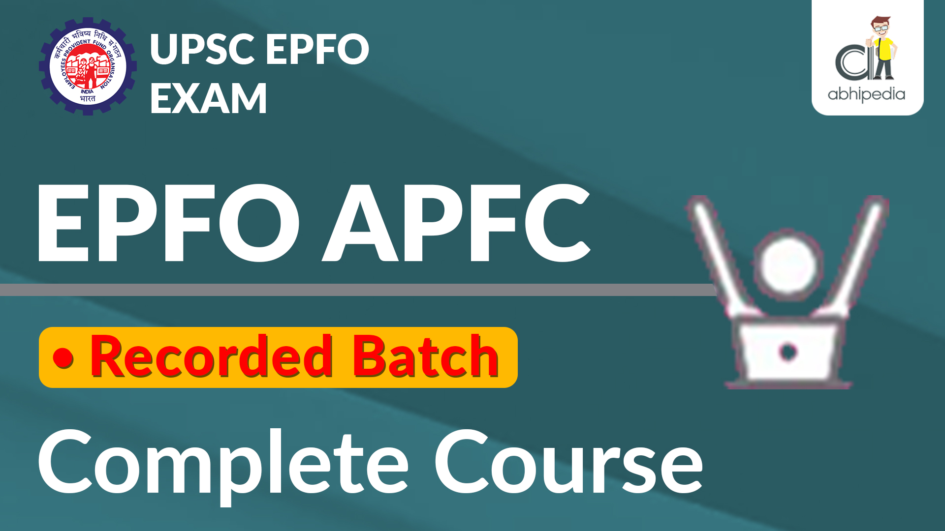 Upsc Epfo Apfc Exam Recorded Lectures