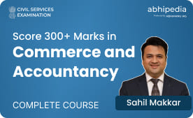 "Complete Commerce and Accountancy Optional Course for UPSC CSM"