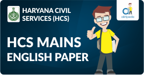 "HCS MAINS - ENGLISH PAPER"