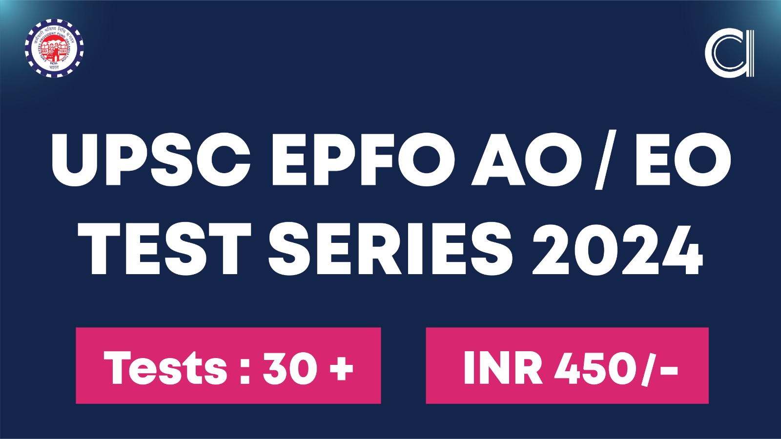 Crack Upsc Epfo Eo Ao Test Series