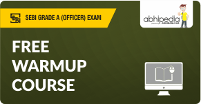"Free Warm Up Course for SEBI Grade A (Assistant Manager) Exam 2025"