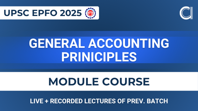 "General Accounting Principles for UPSC EPFO 2025"