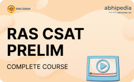 "CSAT Prelim Course for RAS"