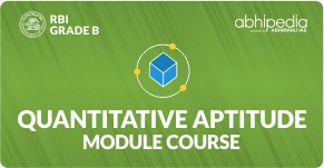 "Quantitative Aptitude (RBI GR. B)"