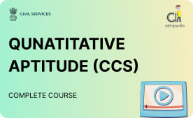 "Qunatitative Aptitude (CCS)"