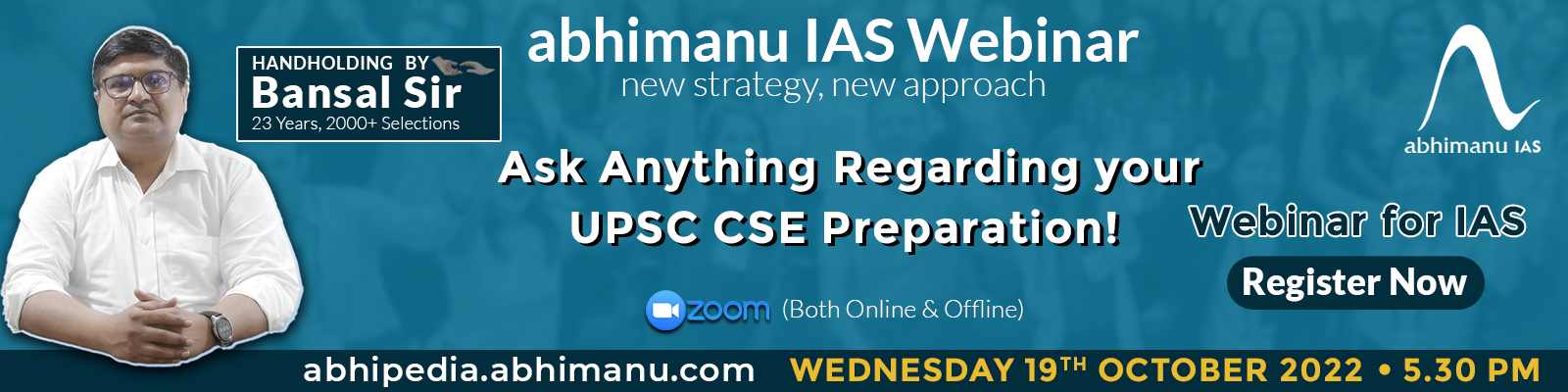 6 Simple but Effective Steps to start IAS Preparation by Bansal Sir , Founder abhimanu ias 