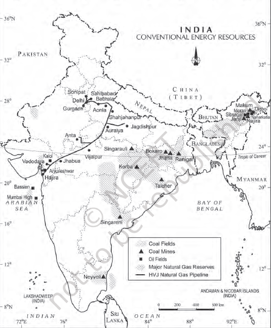 On An Outline Political Map Of India Show The Major Areas Having ...