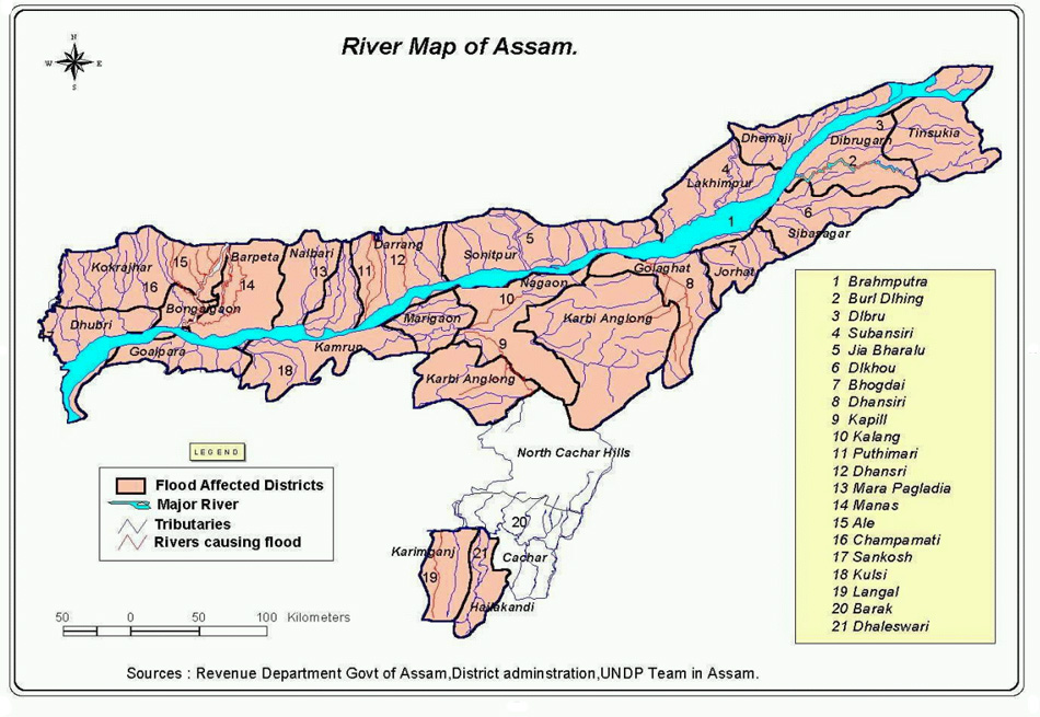 Assam Drowns: A Repeat Of History's Worst Nightmare! - Inventiva